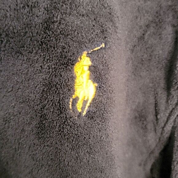 Polo Ralph Lauren Men's Microfiber Plush Robe - Picture 8 of 9